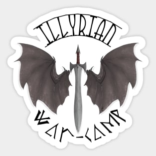 Illyrian War-Camp Sticker